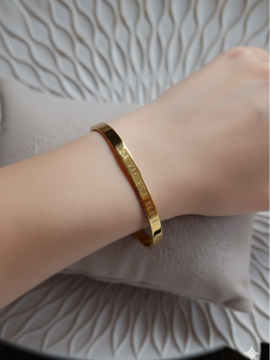 Armreif - gold - La Vie