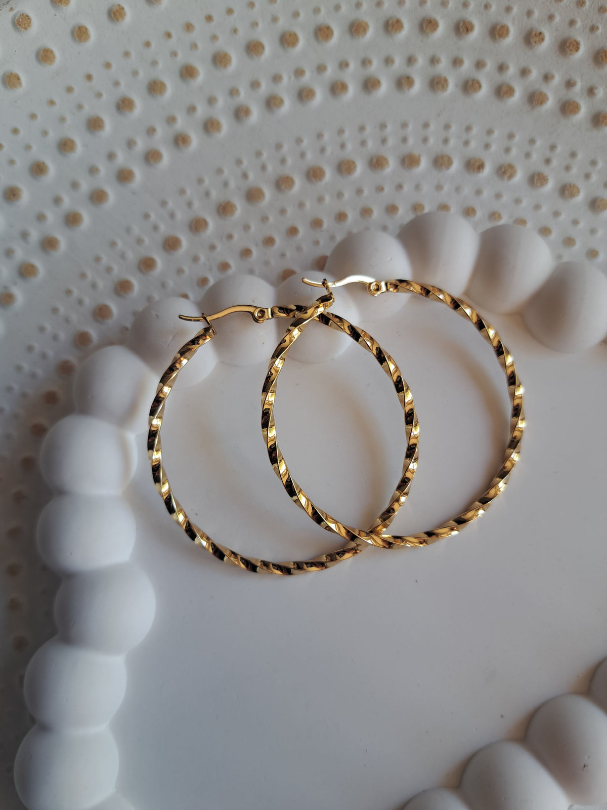 Ohrringe - gold - ohne Polymerton