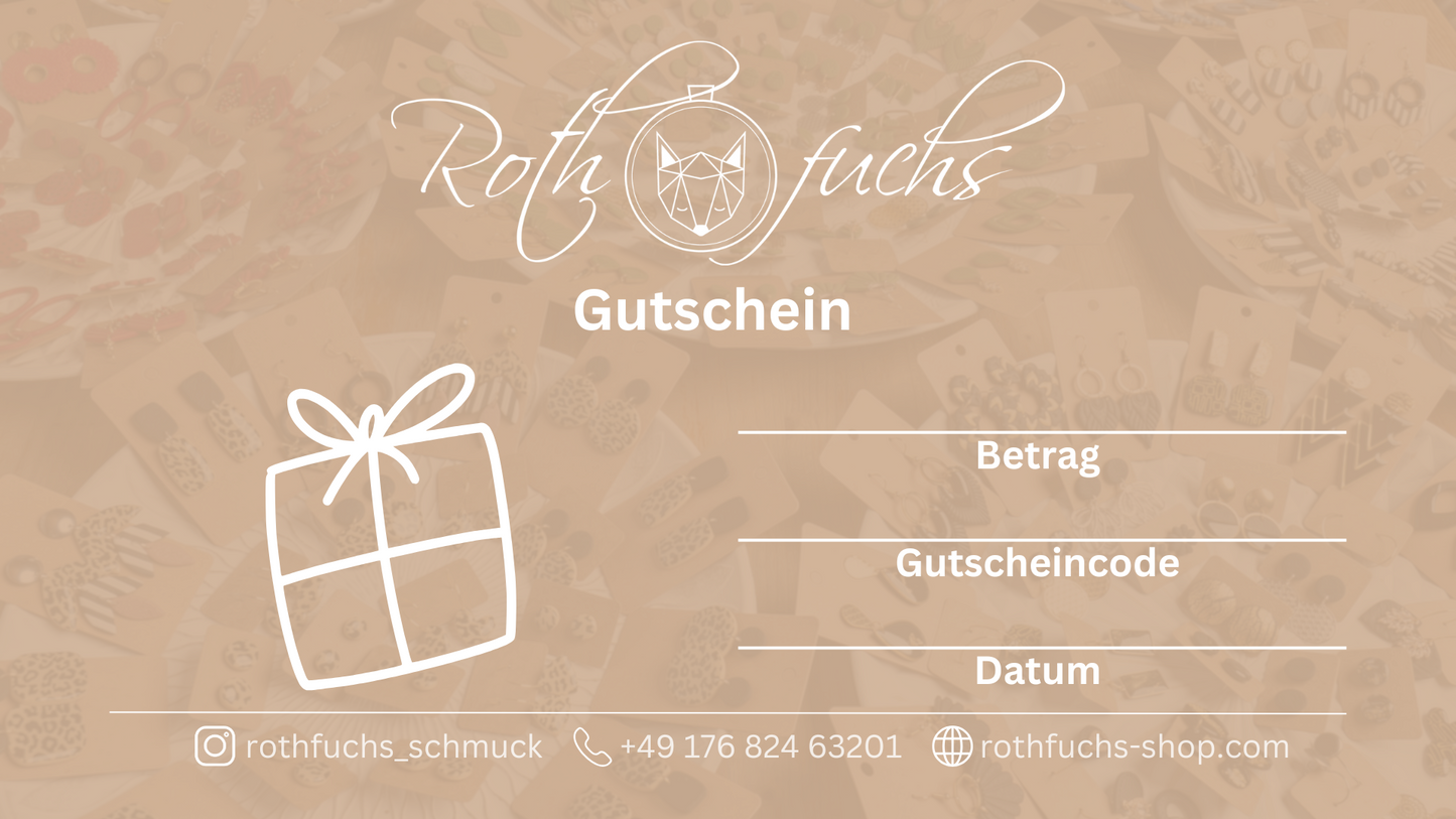 Gutschein im Postkartenformat