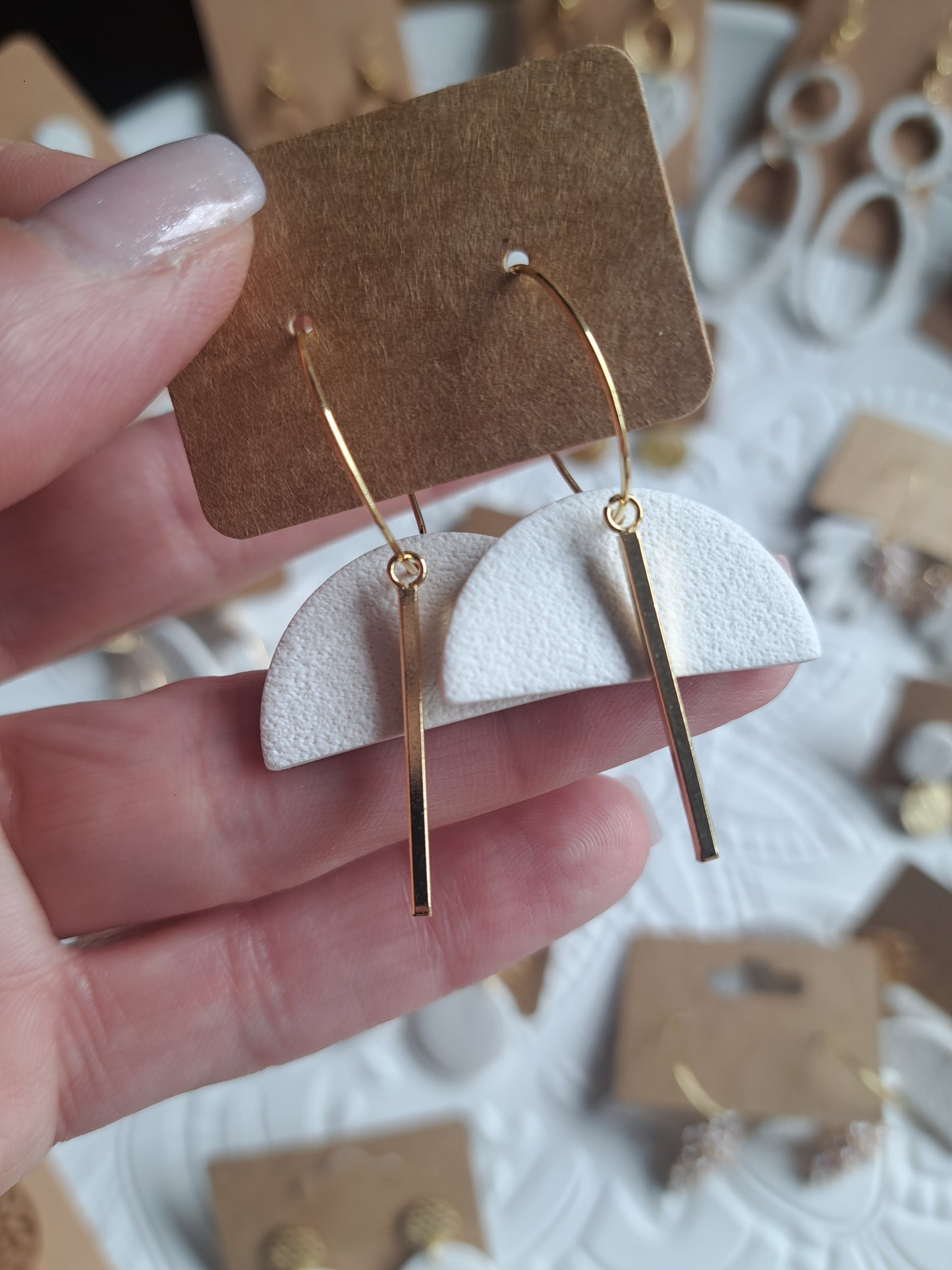 Ohrringe - Hänger - gold