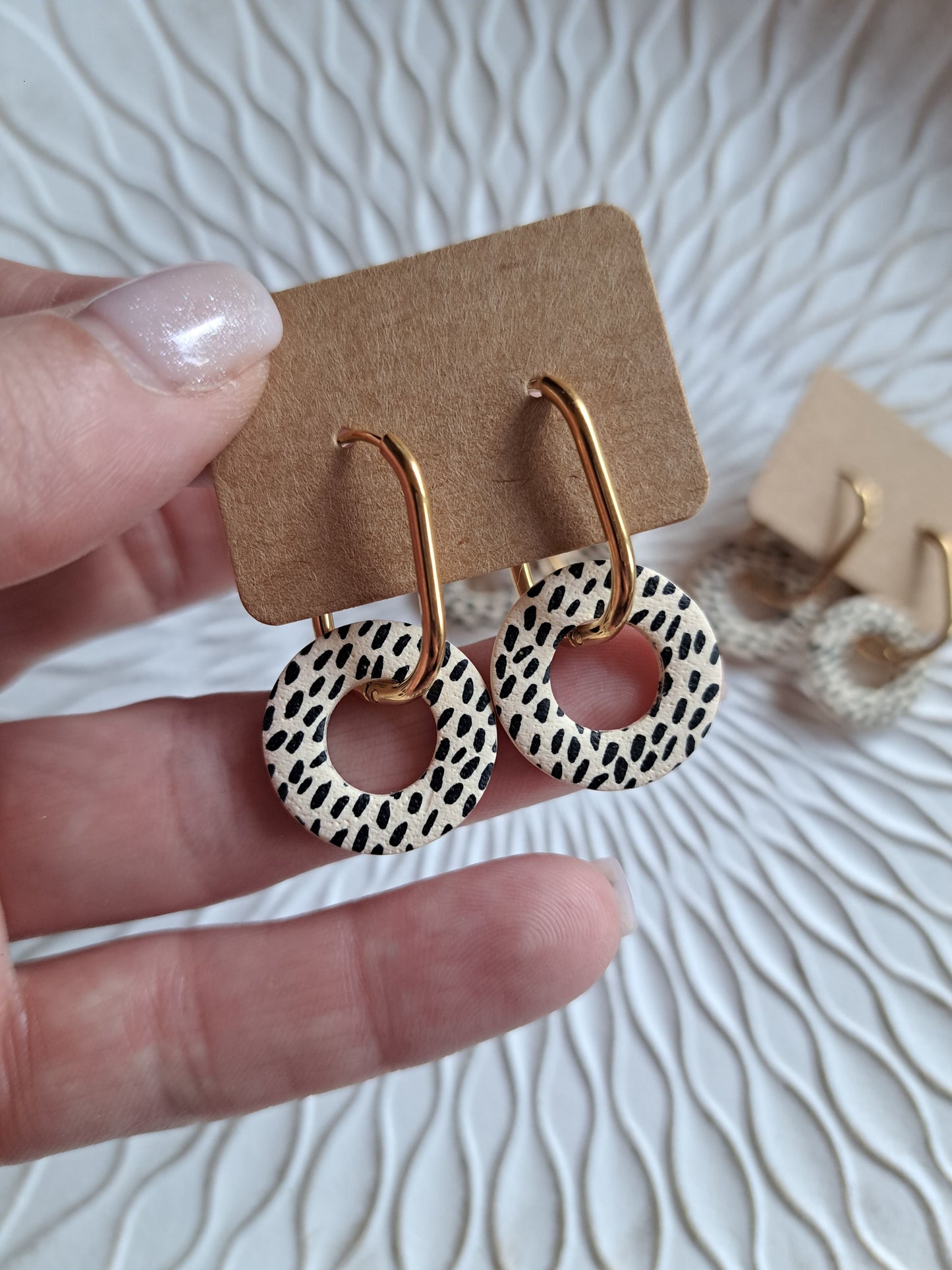 Ohrringe - Hänger - gold