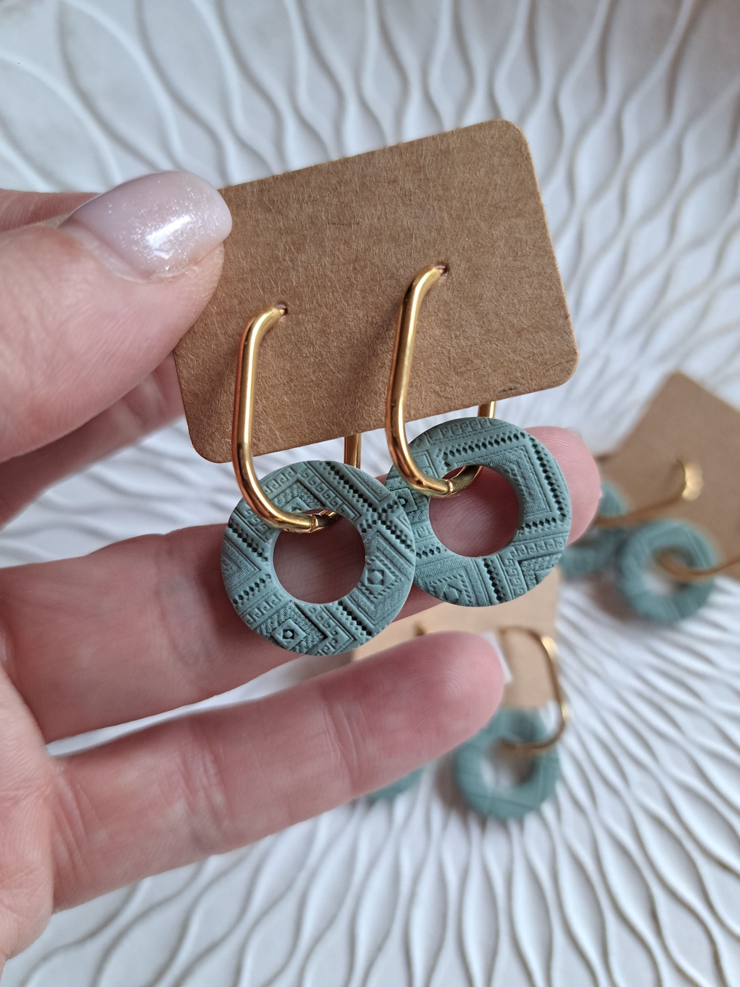 Ohrringe - Hänger - gold