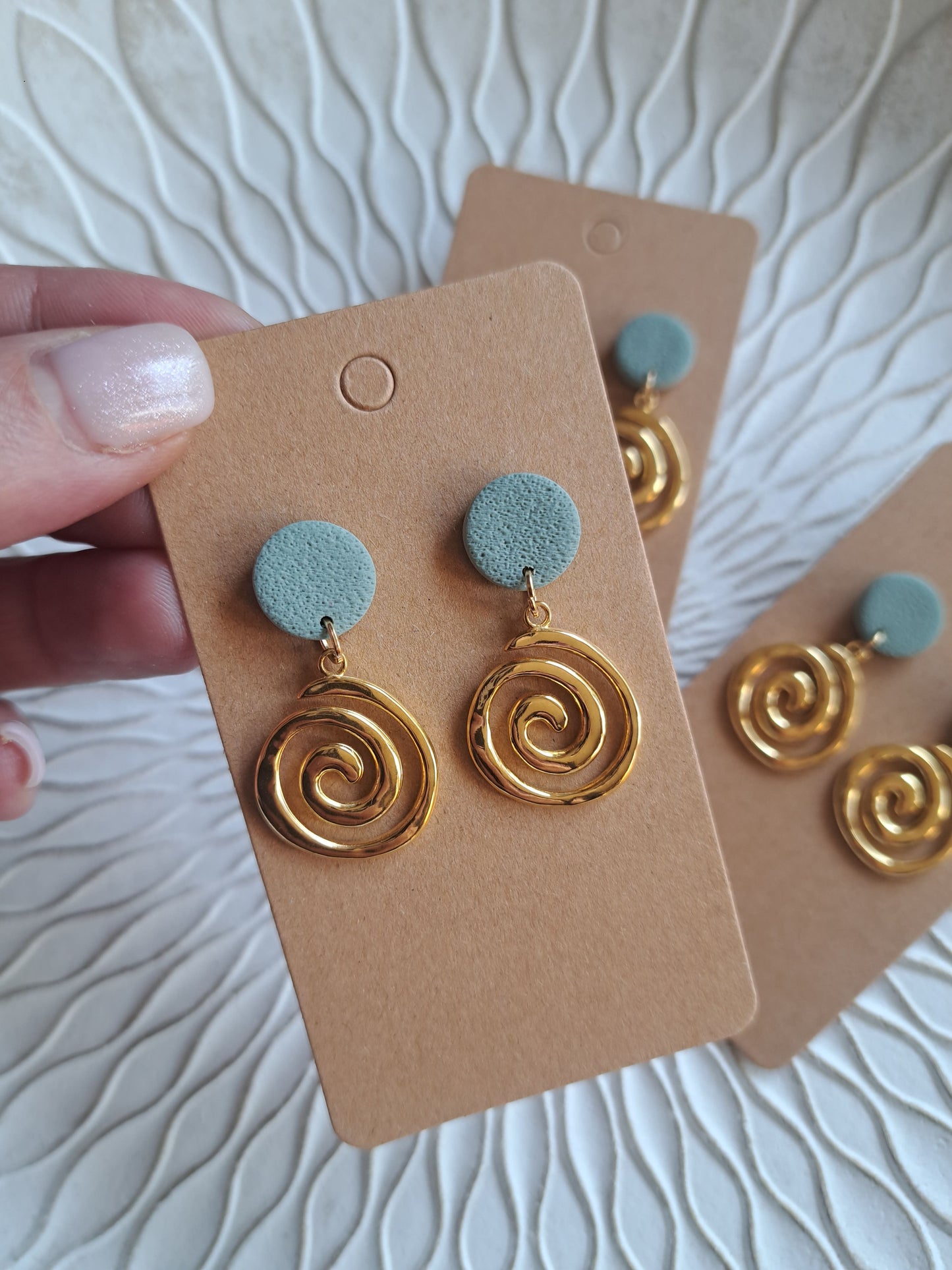 Ohrringe - Hänger - gold