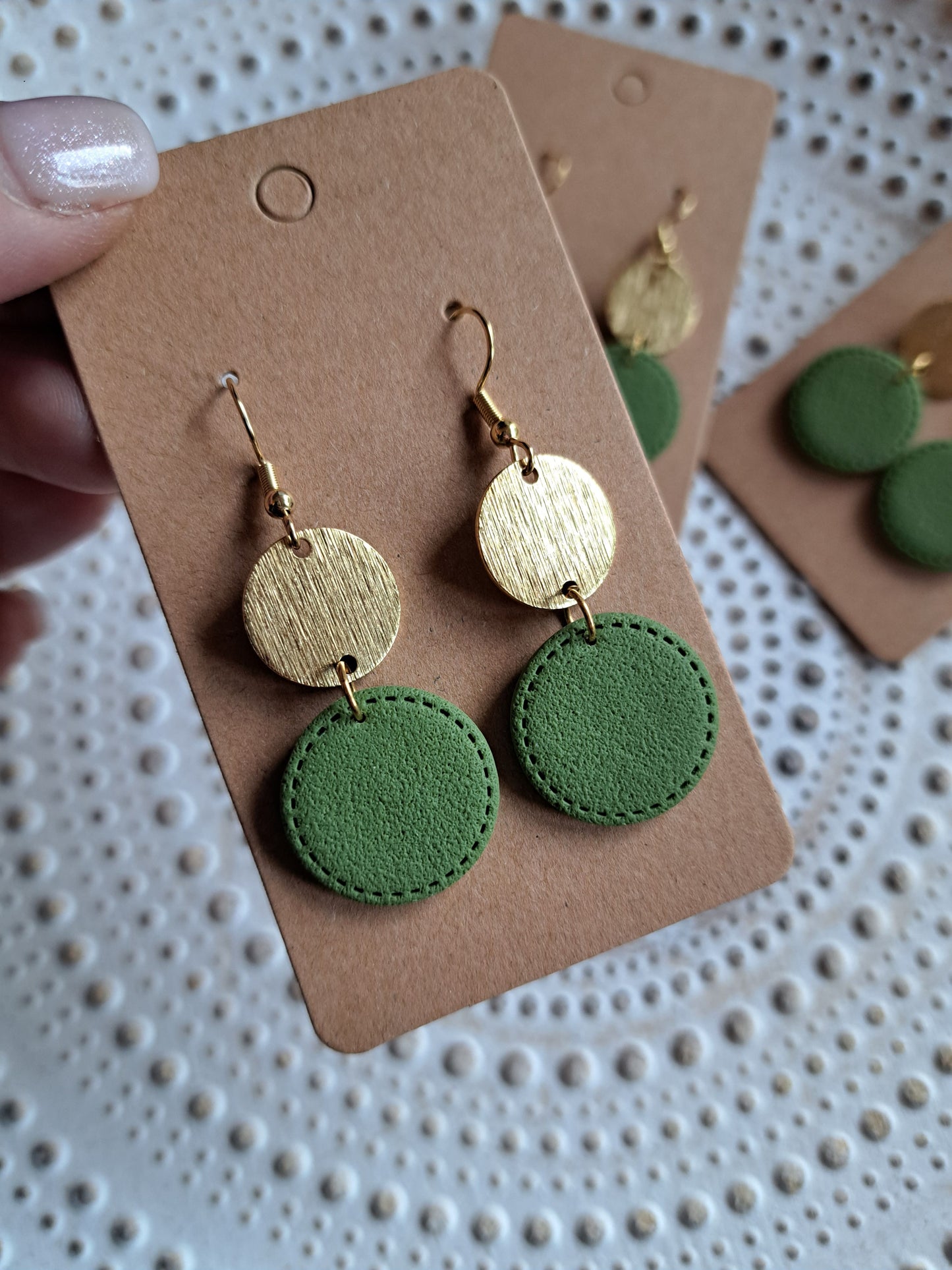 Ohrringe - Hänger - gold