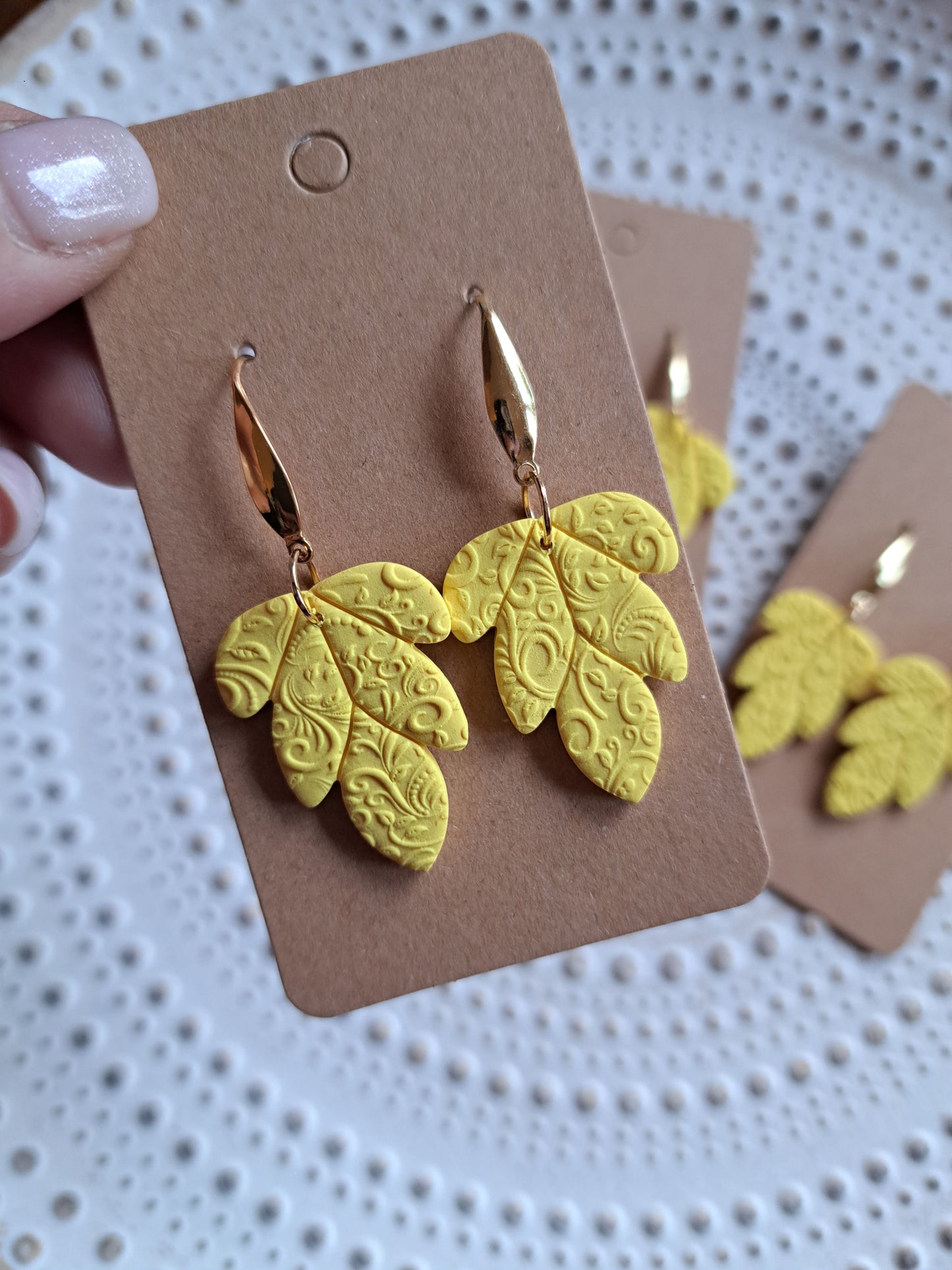 Ohrringe - Hänger - gold