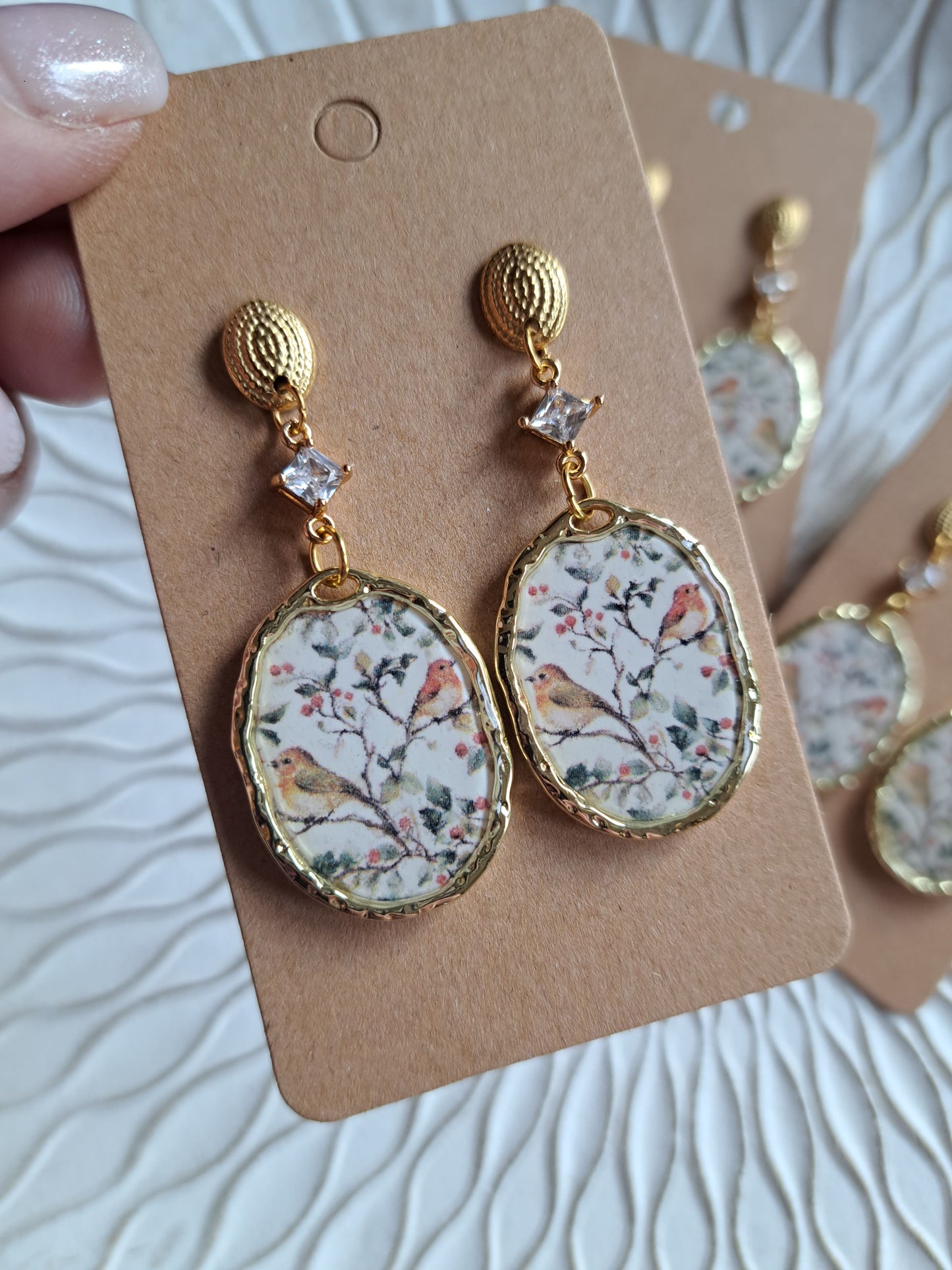 Ohrringe - Hänger - gold