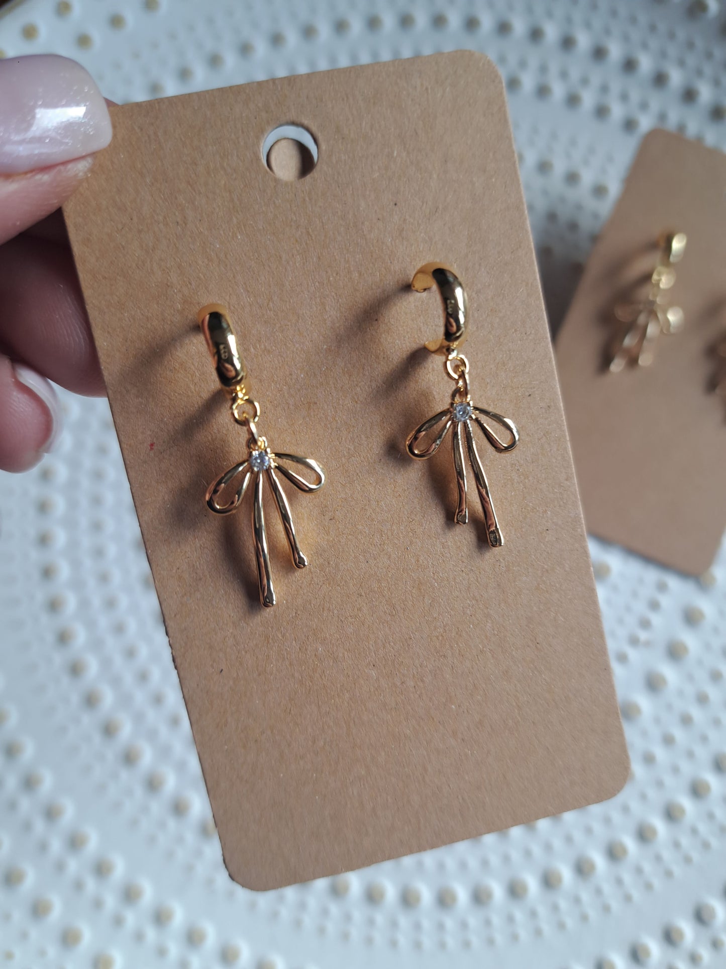 Ohrringe - gold - ohne Polymerton