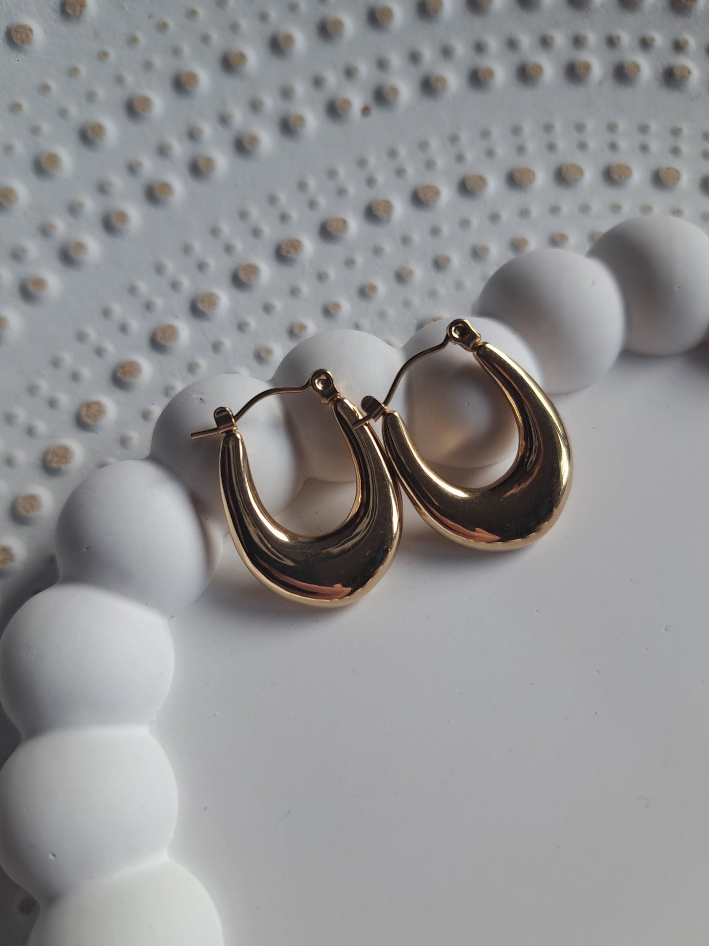 Ohrringe - gold - ohne Polymerton