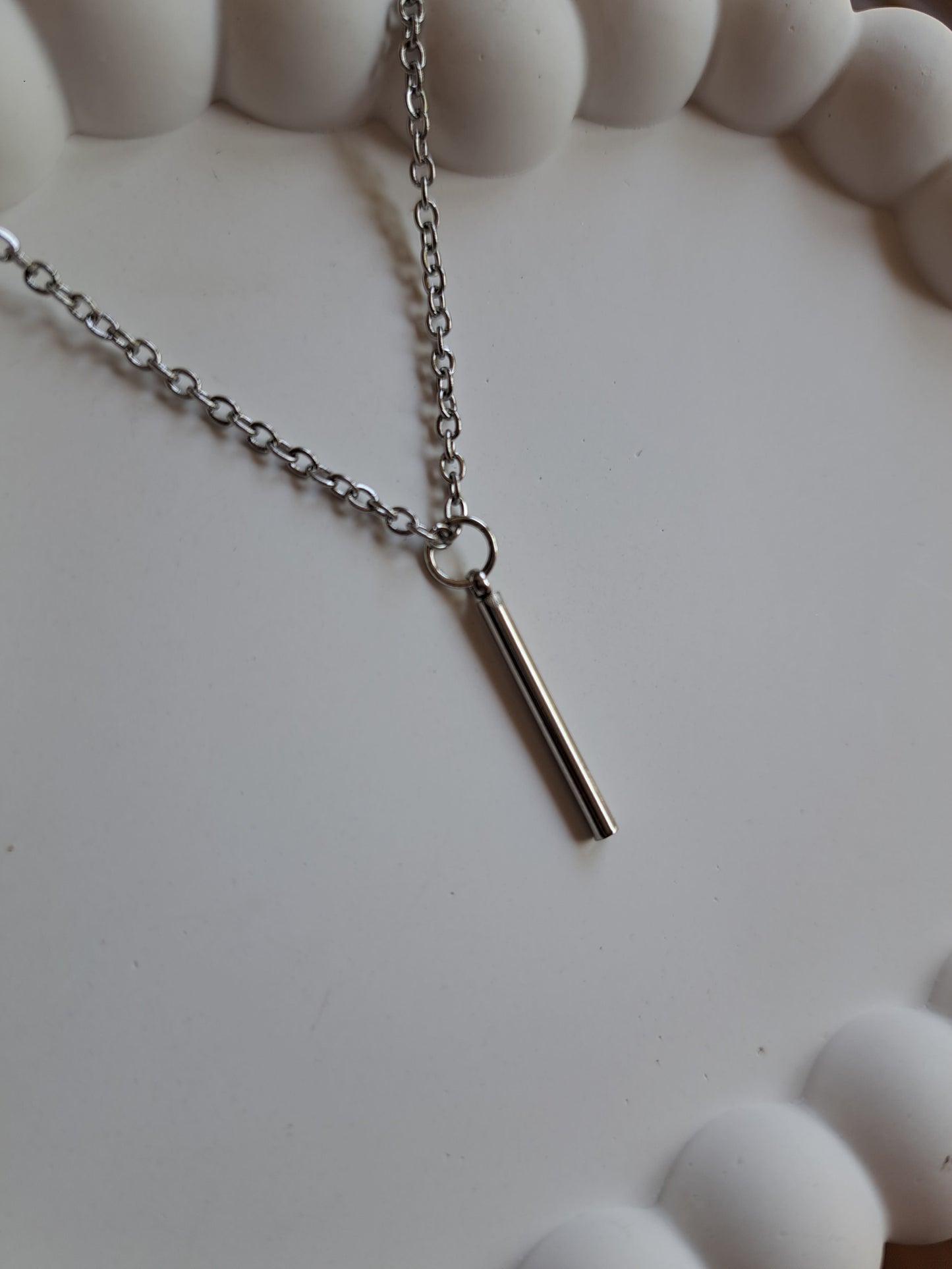 Kette - 46cm - silber