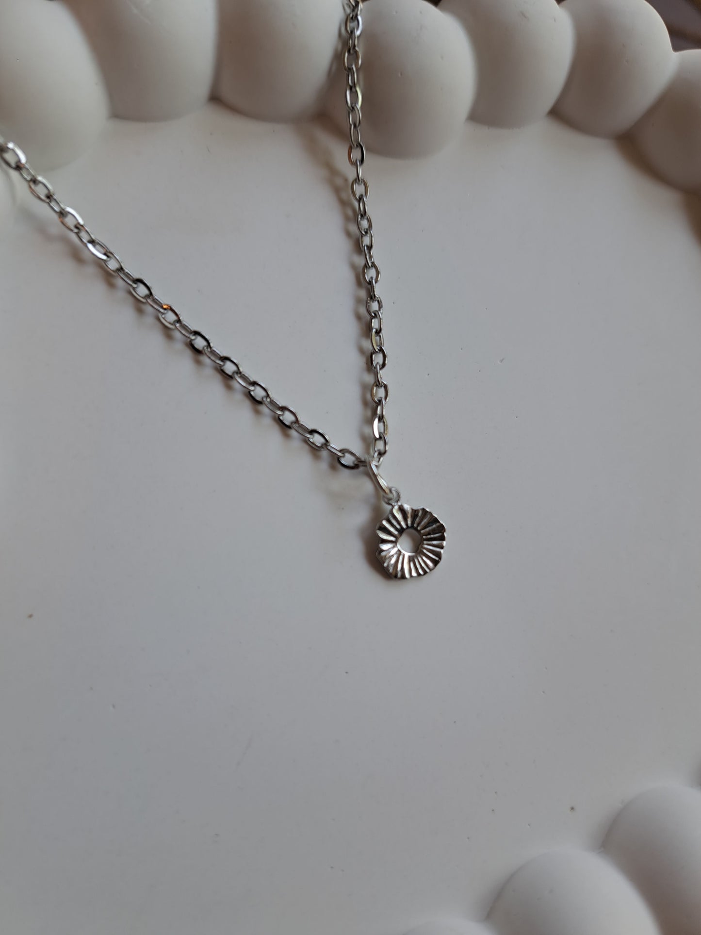 Kette - 48cm - silber