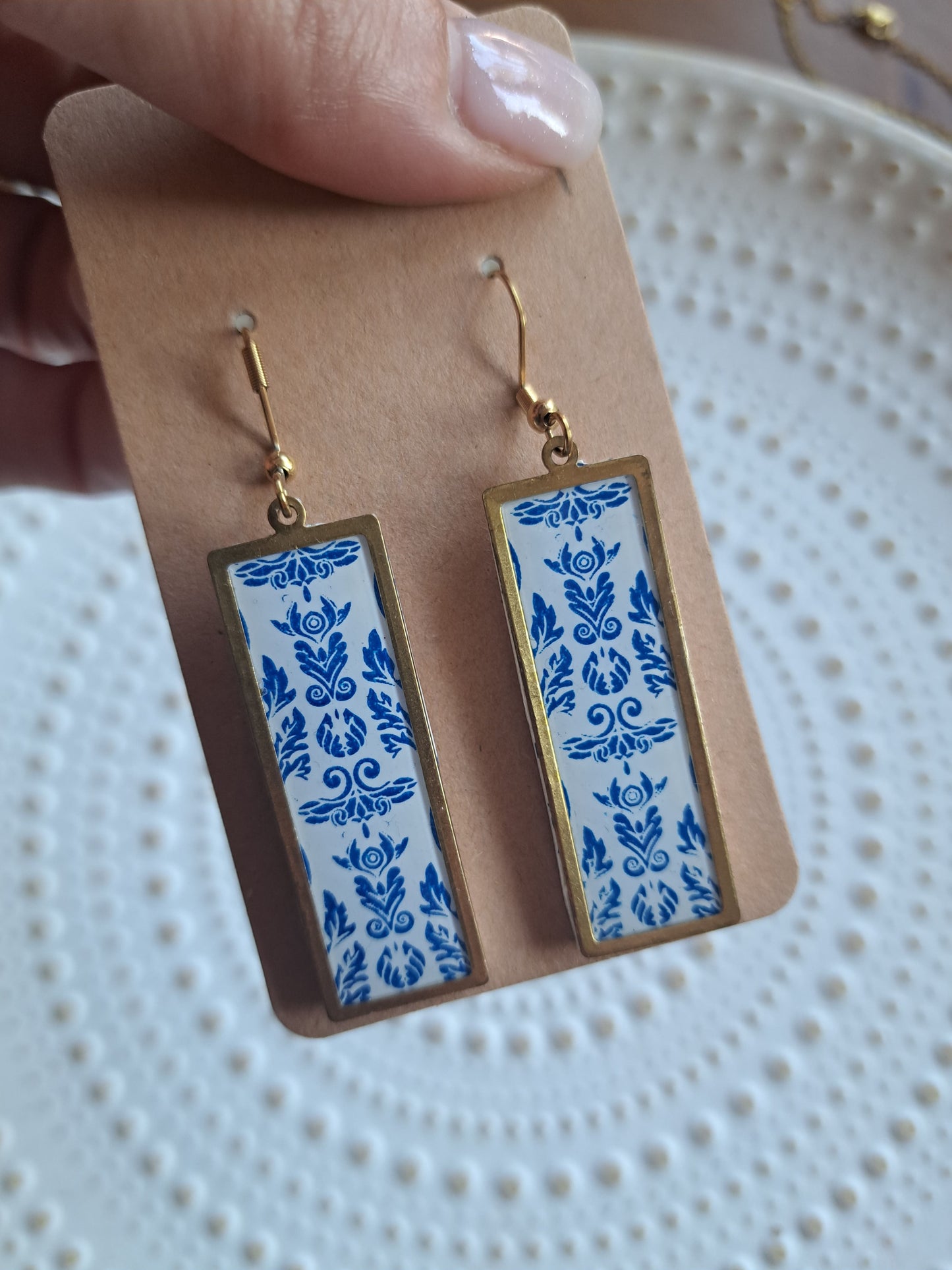 Ohrringe - Hänger - gold