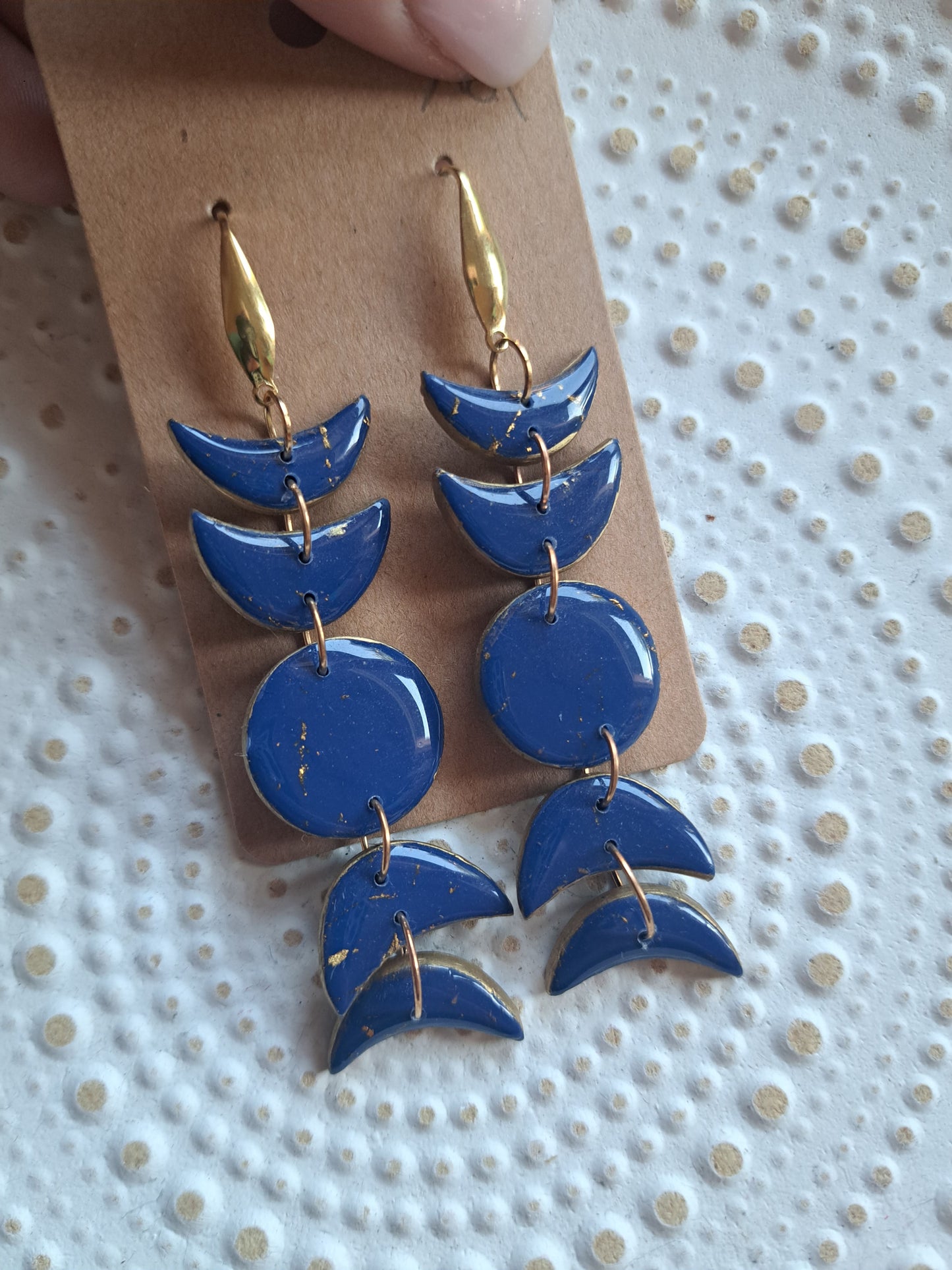 Ohrringe - Hänger - gold