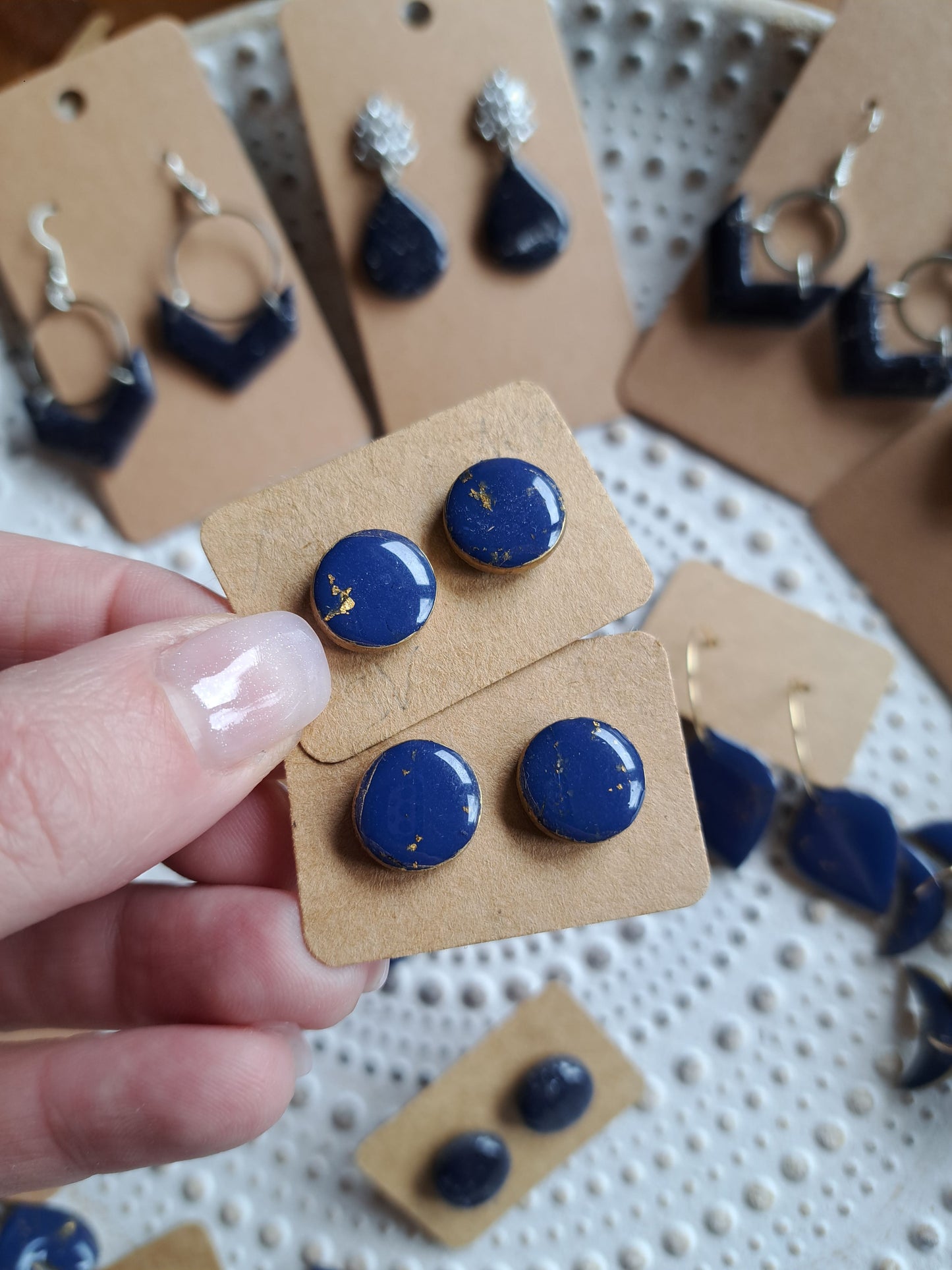 Ohrringe - Stecker - gold