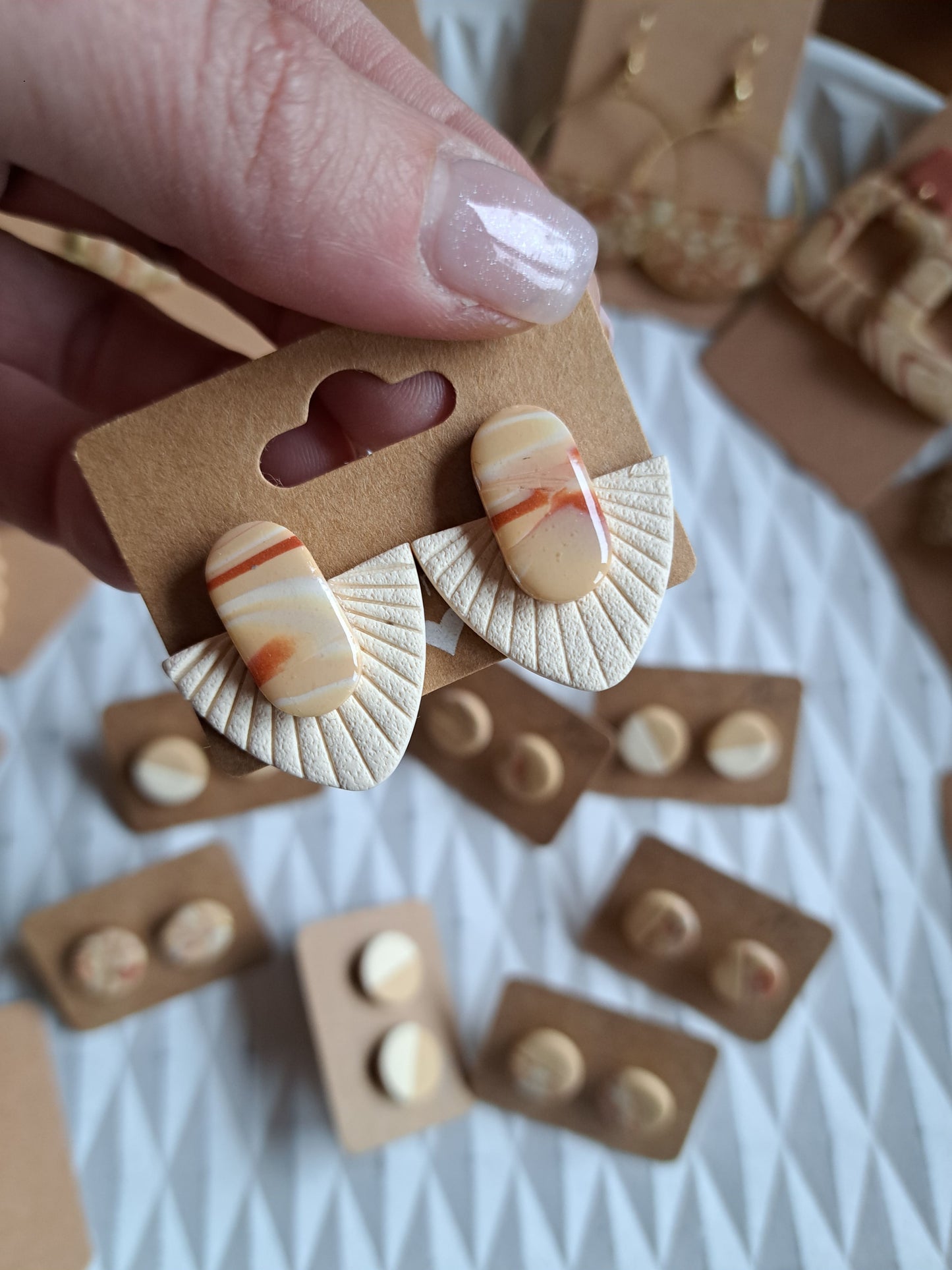 Ohrringe - Stecker - gold
