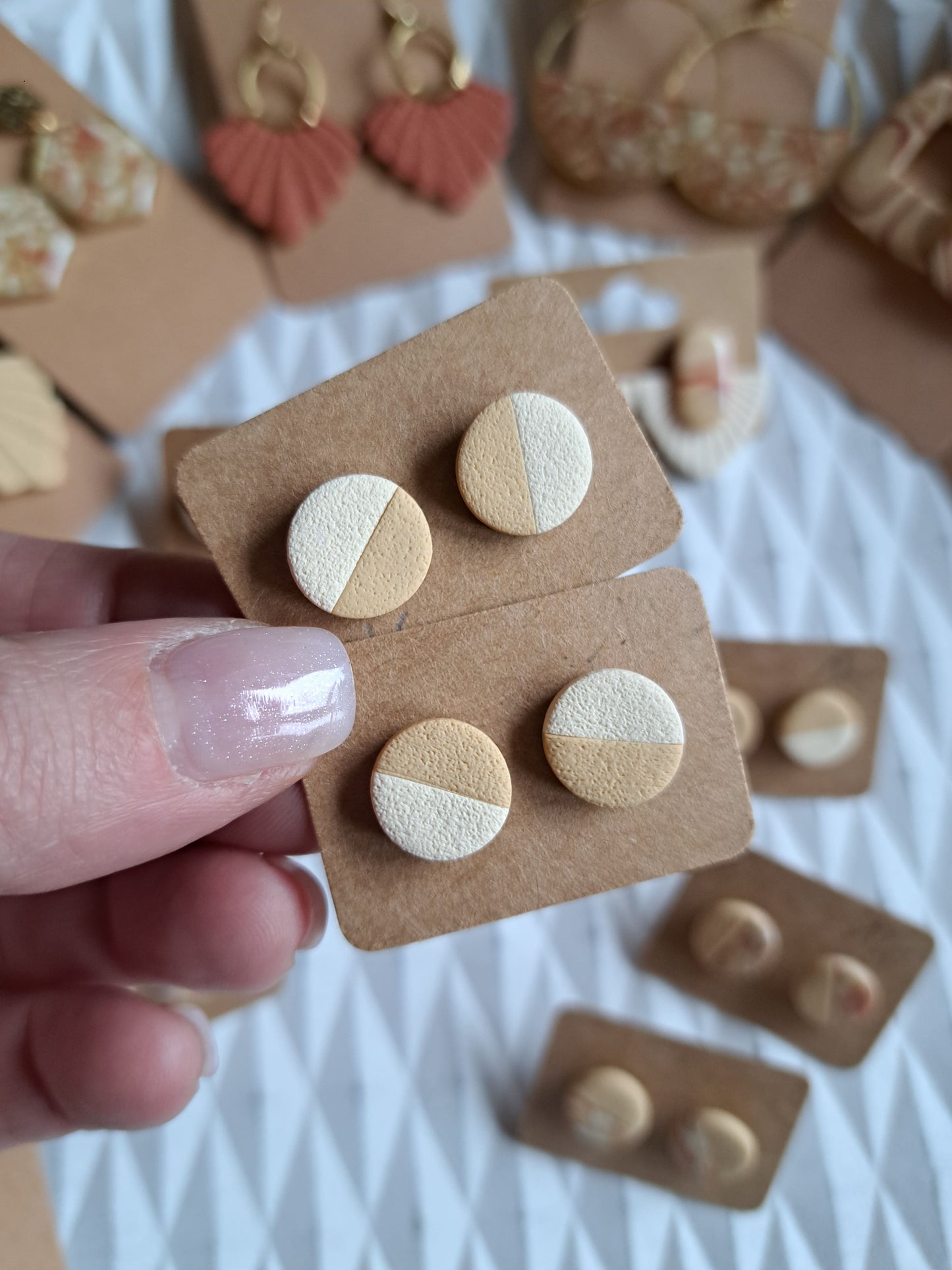 Ohrringe - Stecker - silber