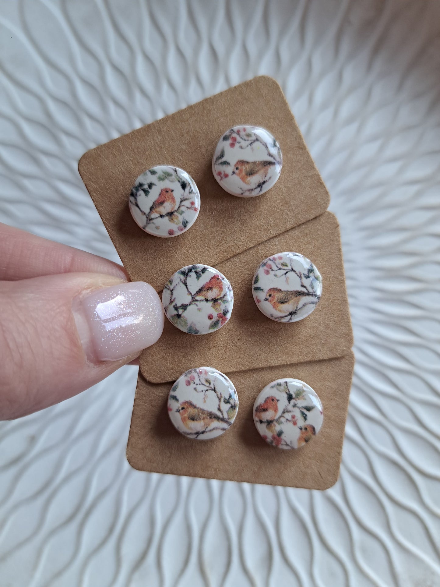 Ohrringe - Stecker - silber