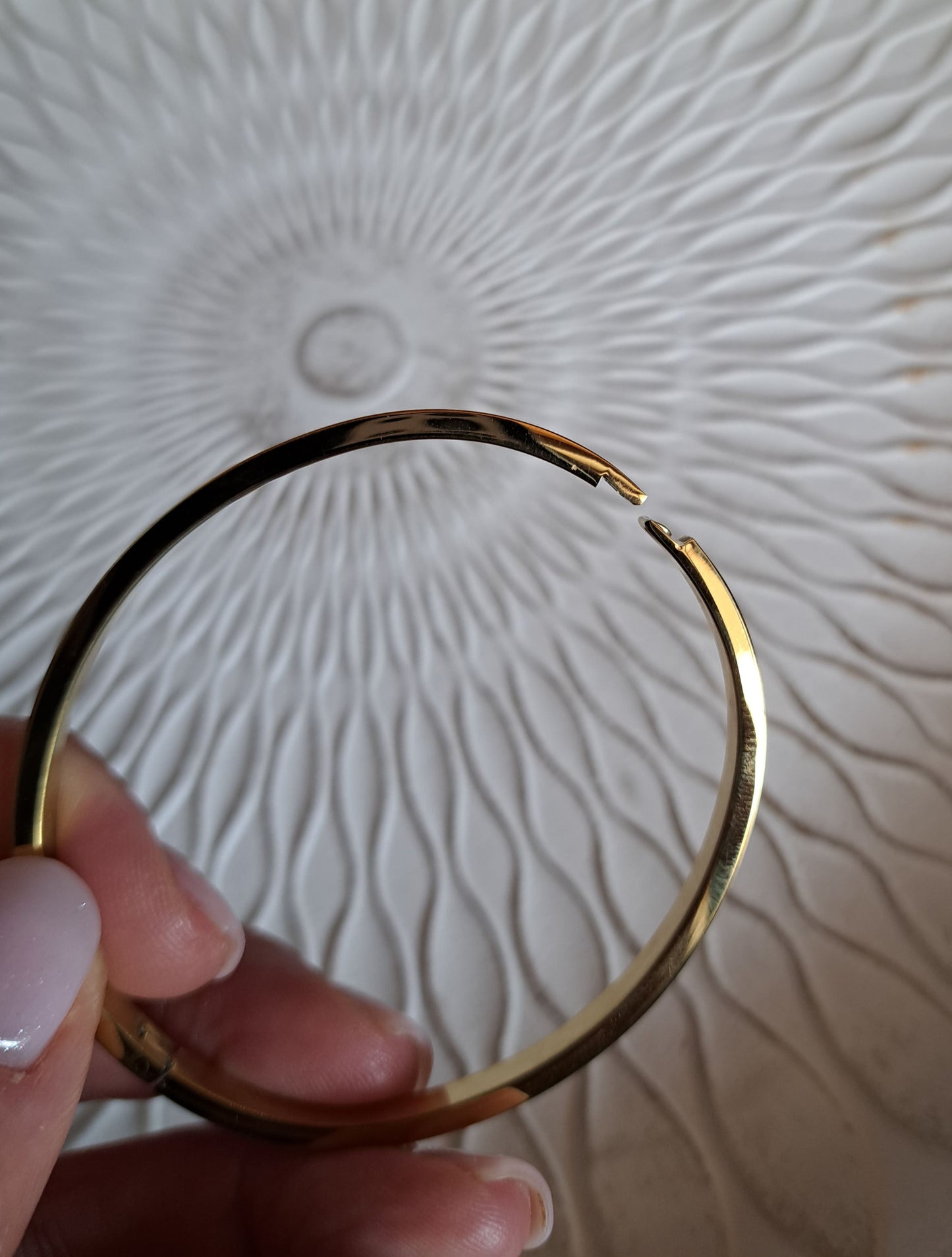 Armreif - gold - Herz