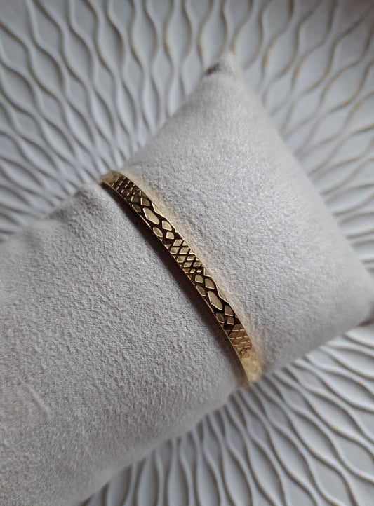 Armreif - gold - Schlange