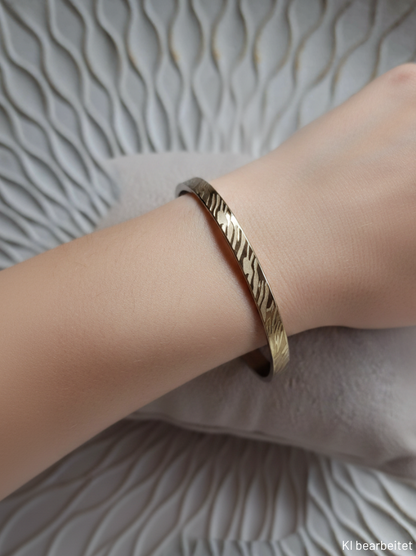 Armreif - gold - Zebra