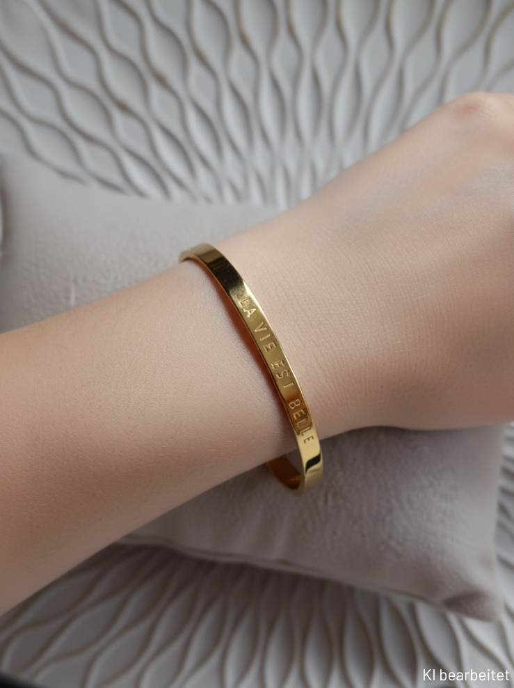 Armreif - gold - La Vie