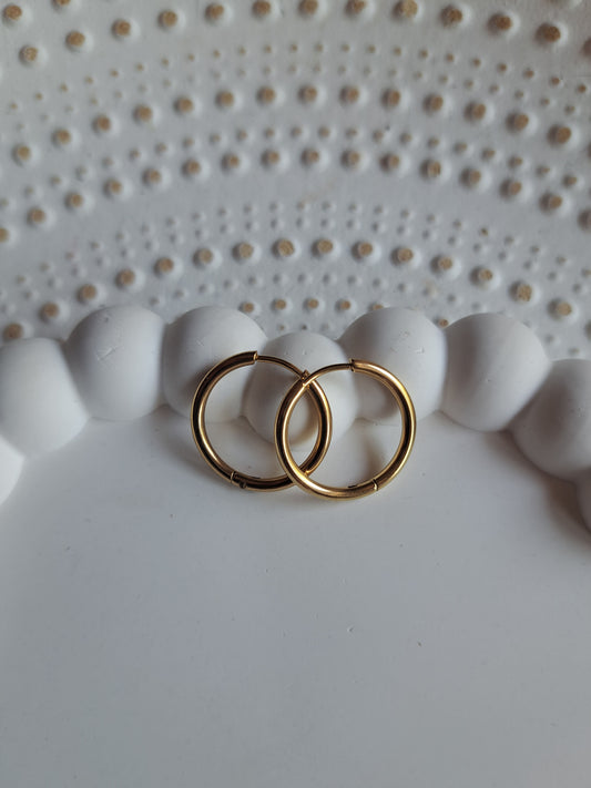 Ohrringe - Hänger - gold - Creolen