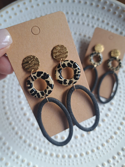 Ohrringe - Hänger - gold