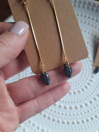 Ohrringe - Hänger - gold