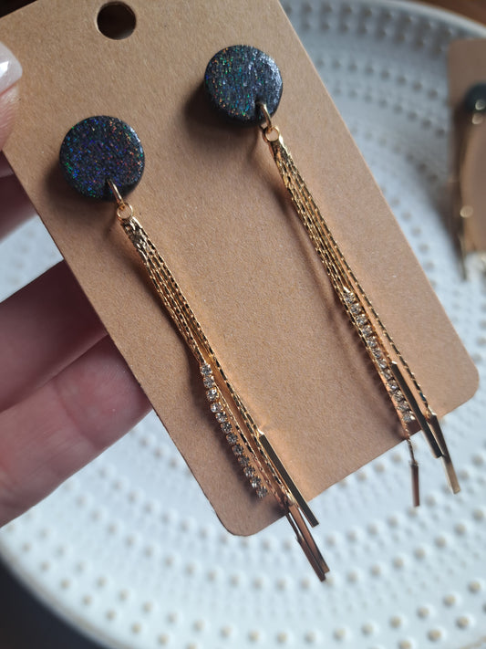 Ohrringe - Hänger - gold