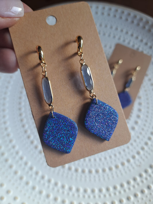 Ohrringe - Hänger - gold - Zirkonia