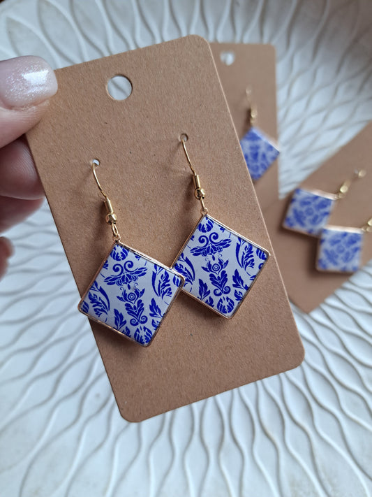 Ohrringe - Hänger - gold