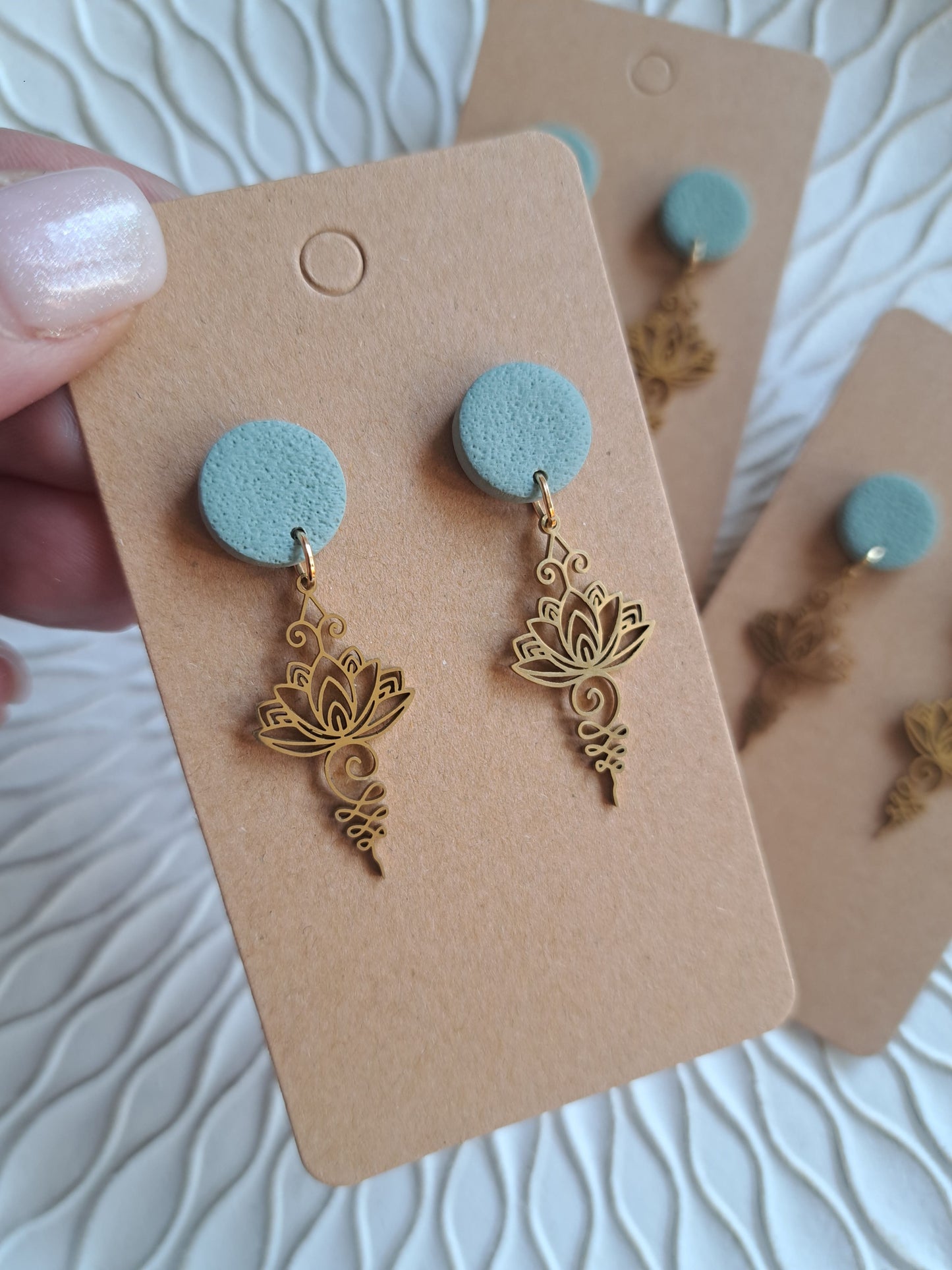 Ohrringe - Hänger - gold