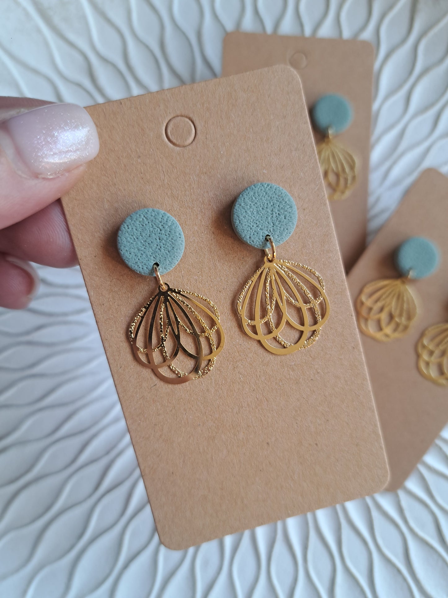 Ohrringe - Hänger - gold