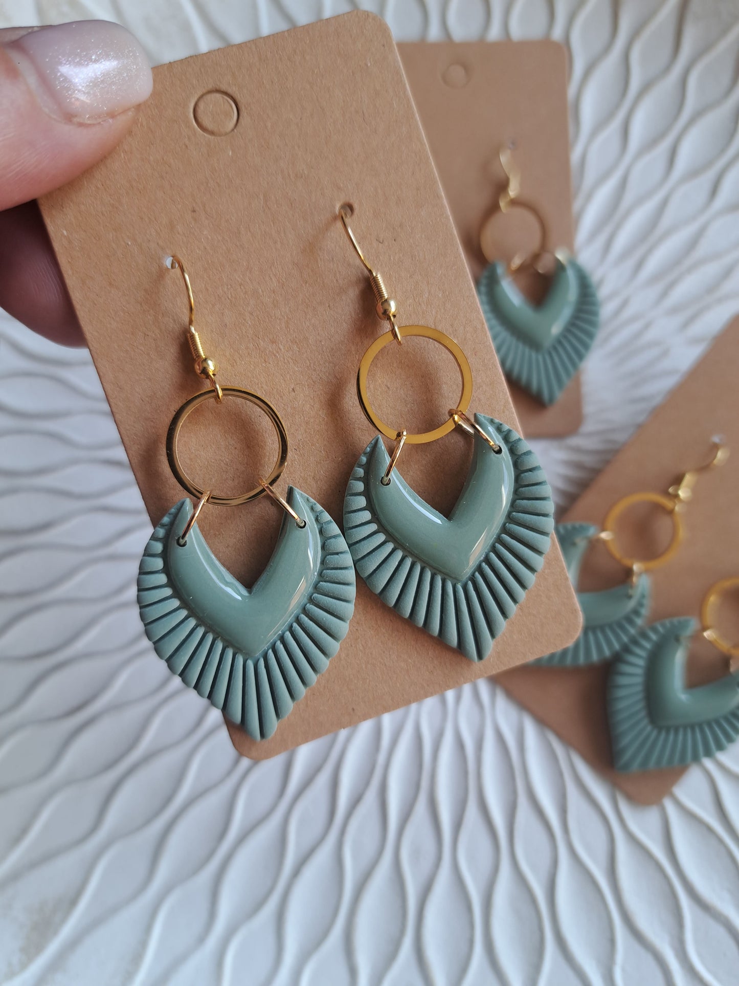 Ohrringe - Hänger - gold