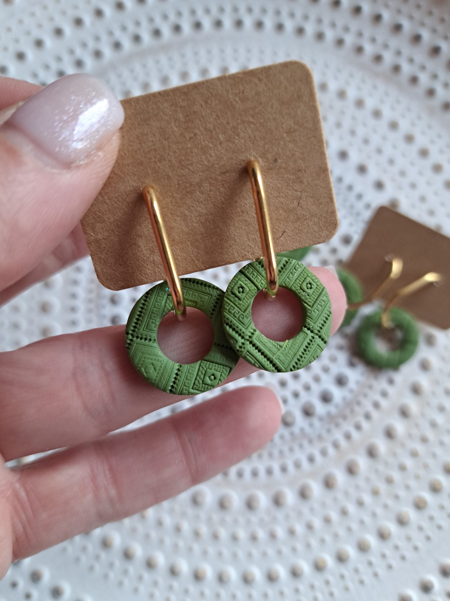 Ohrringe - Hänger - gold