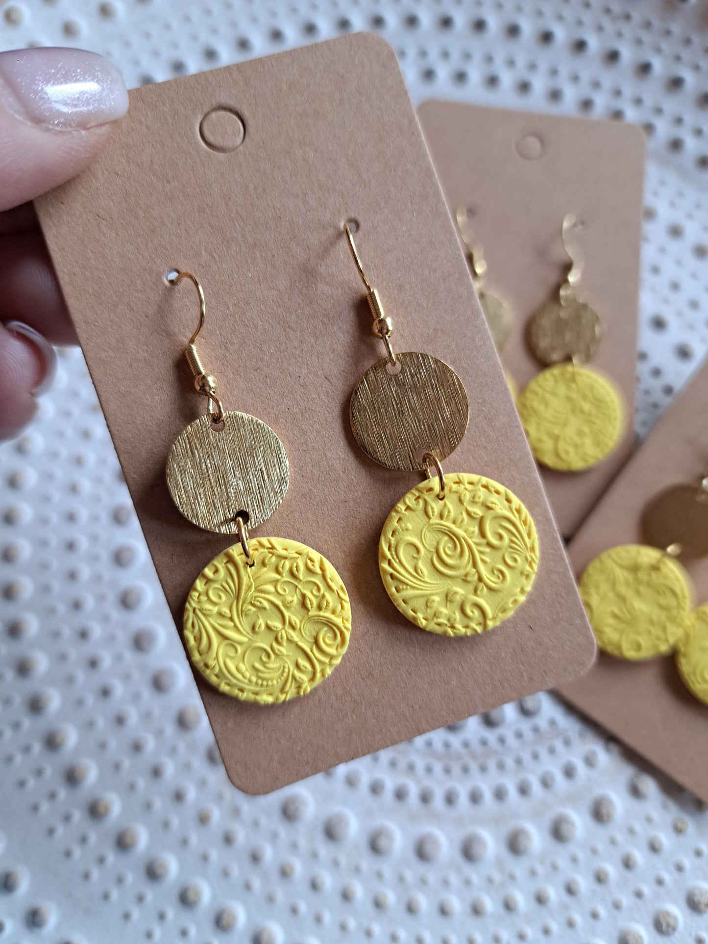 Ohrringe - Hänger - gold