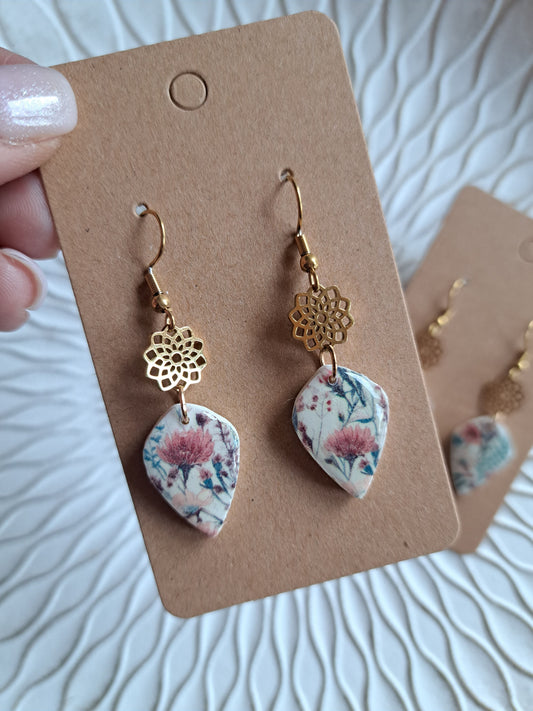 Ohrringe - Hänger - gold