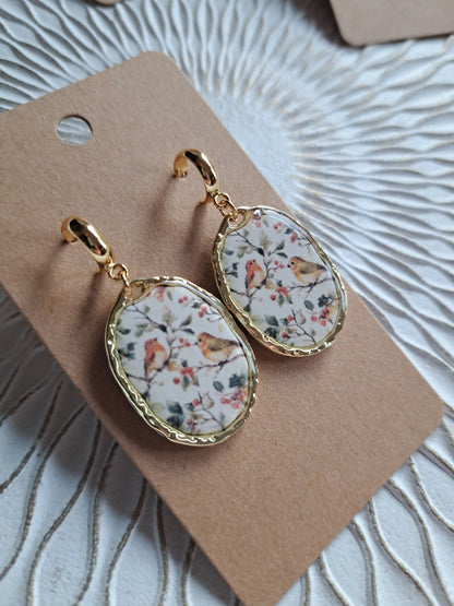 Ohrringe - Hänger - gold