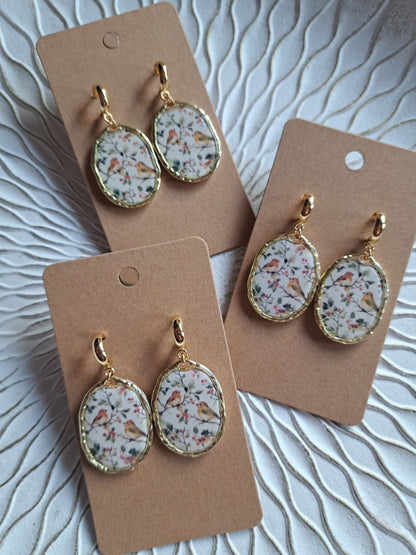 Ohrringe - Hänger - gold