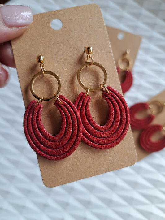 Ohrringe - Hänger - gold