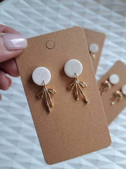 Ohrringe - Hänger - gold - Zirkonia