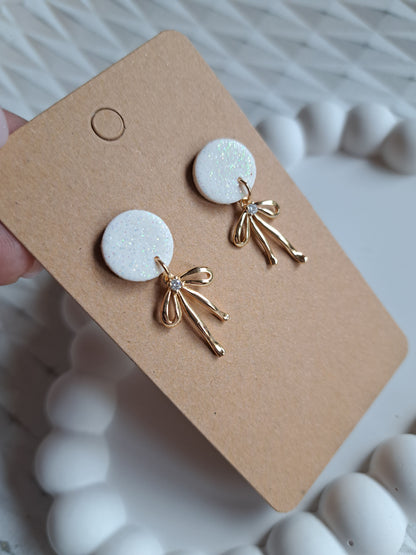 Ohrringe - Hänger - gold - Zirkonia