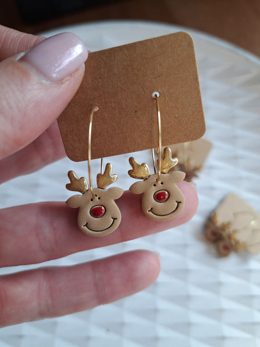 Ohrringe - Hänger - gold