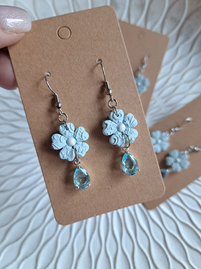 Ohrringe - Hänger - silber