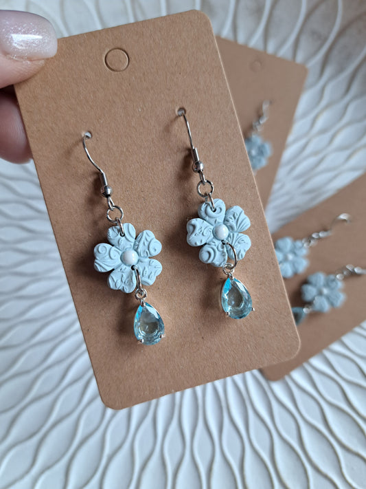 Ohrringe - Hänger - silber