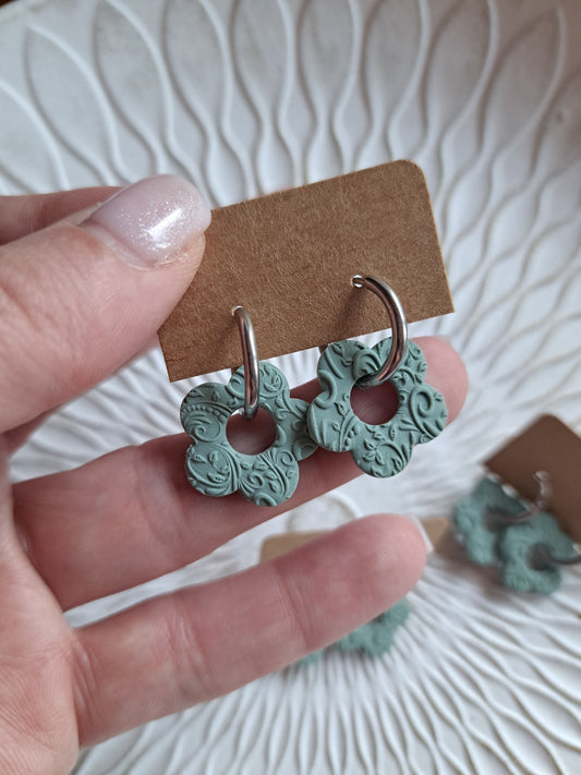 Ohrringe - Hänger - silber