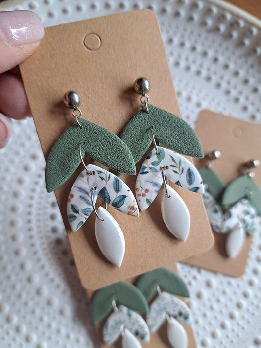 Ohrringe - Hänger - silber