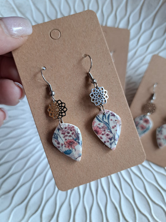 Ohrringe - Hänger - silber