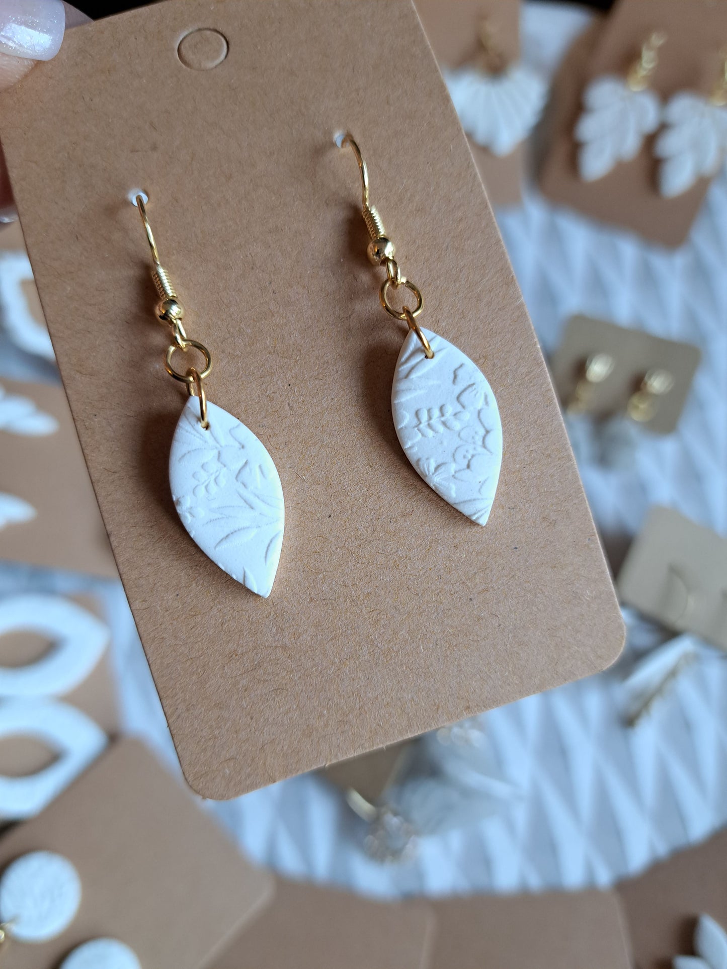 Ohrringe - Hänger - gold - 18k vergoldet