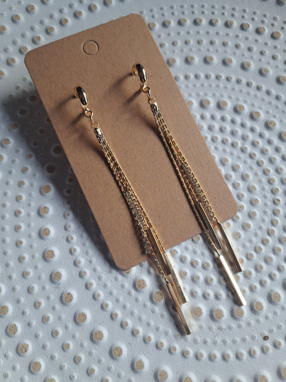 Ohrringe - gold - ohne Polymerton