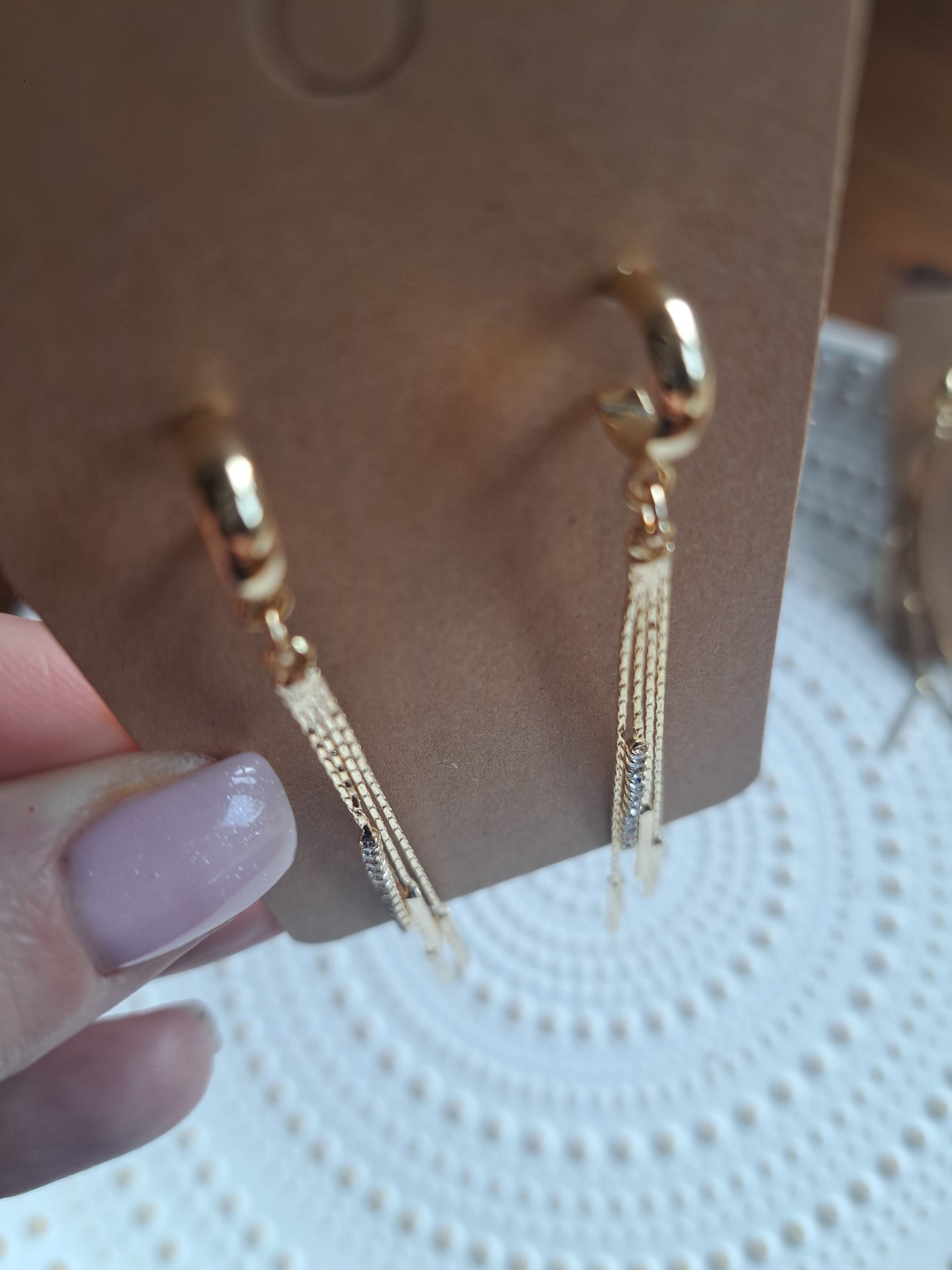 Ohrringe - gold - ohne Polymerton